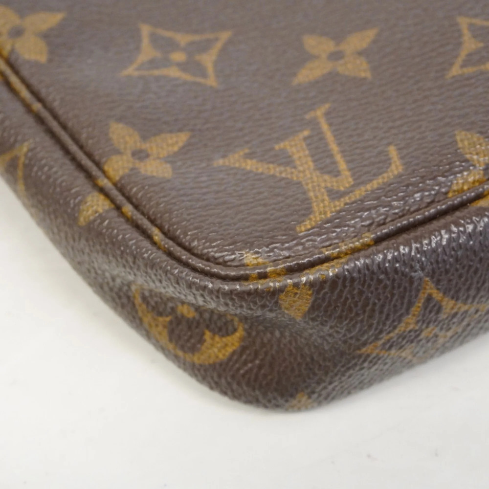 LOUIS VUITTON Brown Monogram Pochette Pouch - Picture 7 of 8
